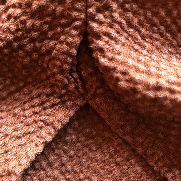 First Rite Pleated Skirt in Rust - Picture 5 of 6